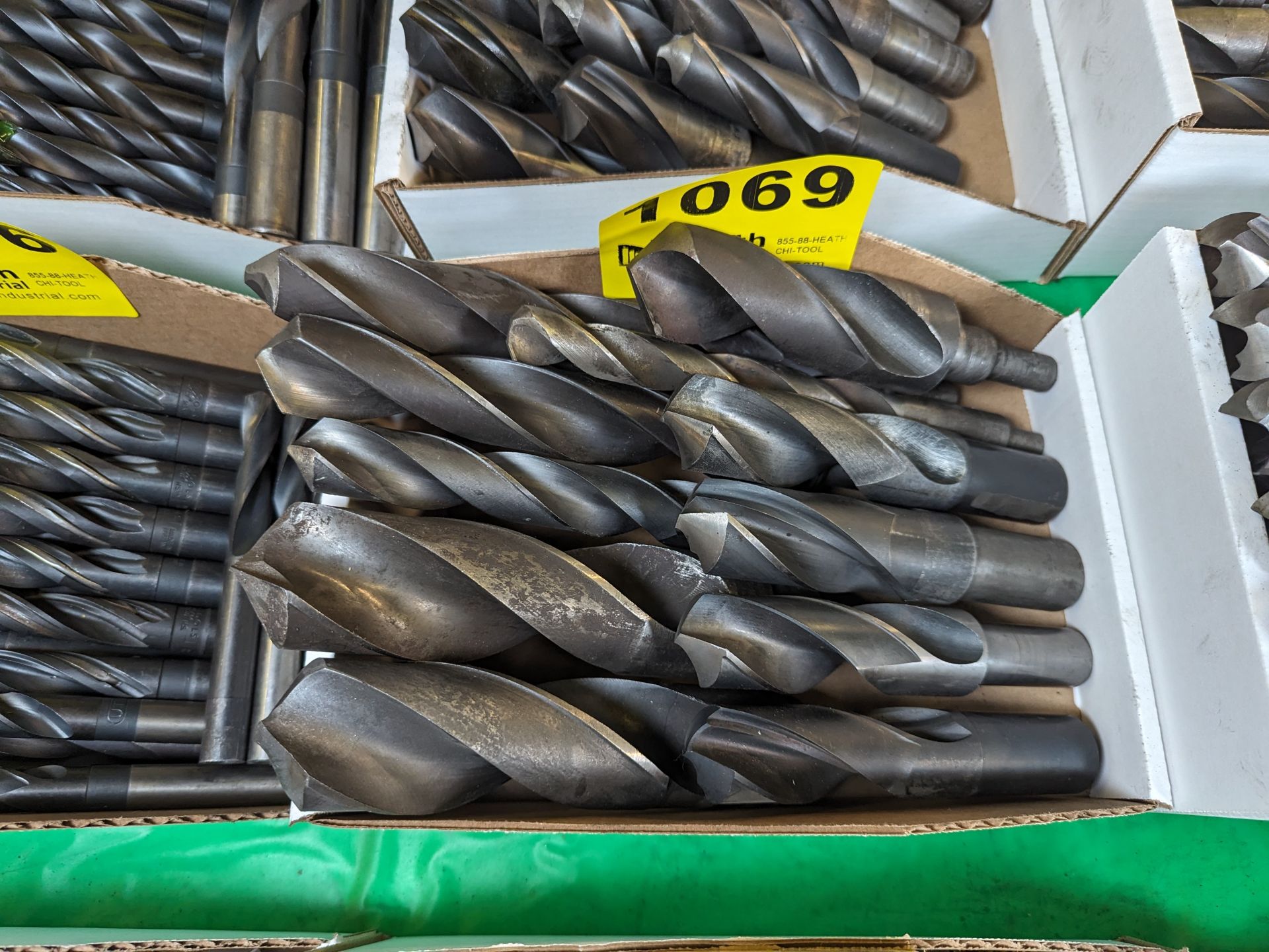 (11) LARGE REDUCED SHANK DRILL BITS