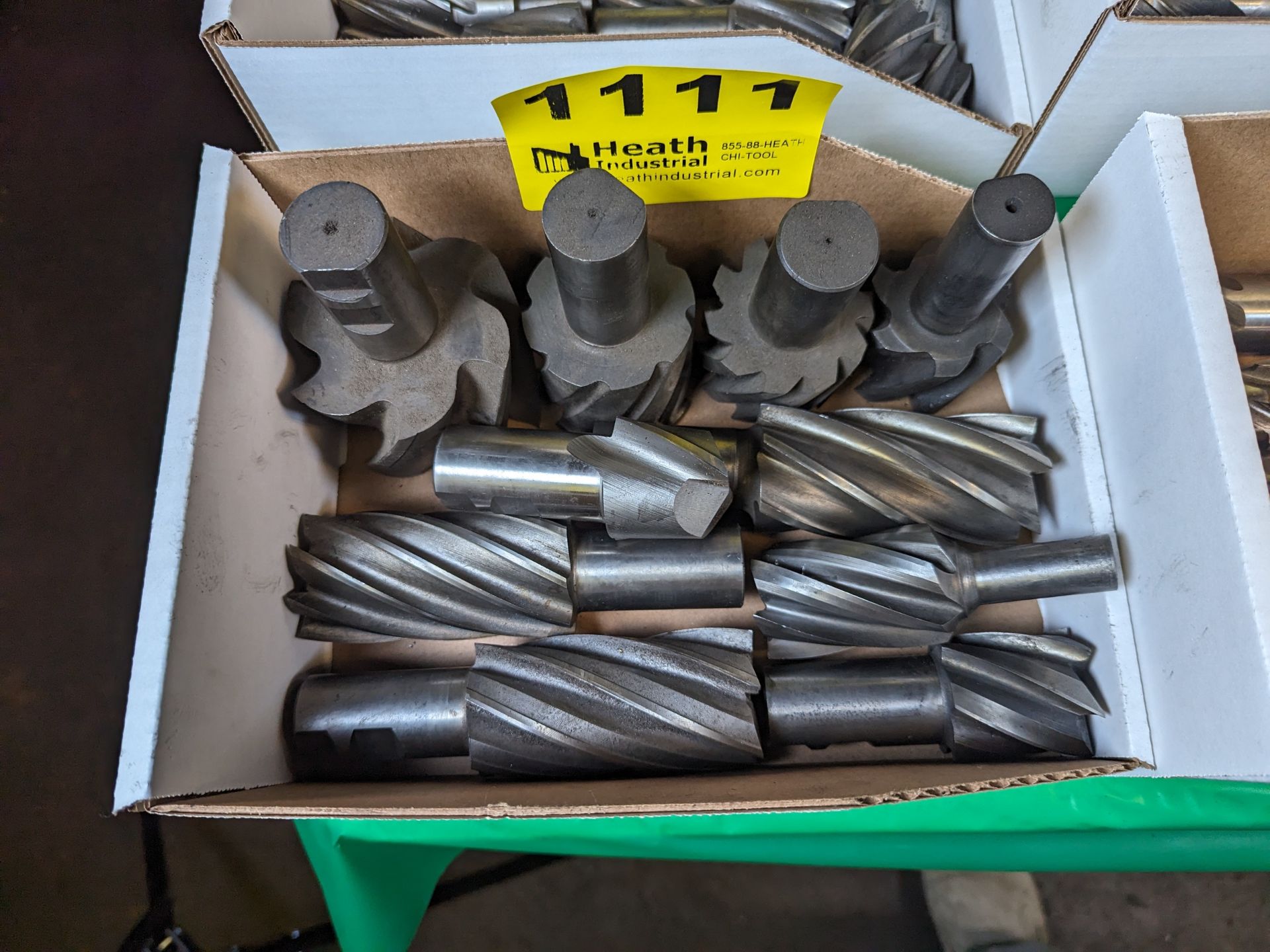 (10) LARGE ENDMILLS