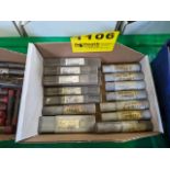 LOT OF ASSORTED DRILL BITS IN PACKAGING