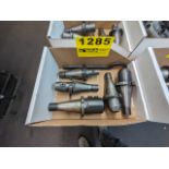 (5) 40-TAPER TOOL HOLDERS WITH WRENCH