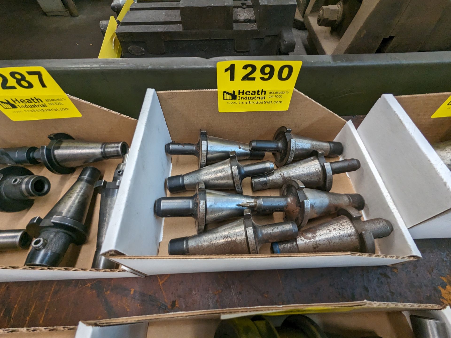 (8) 40-TAPER TOOL HOLDERS