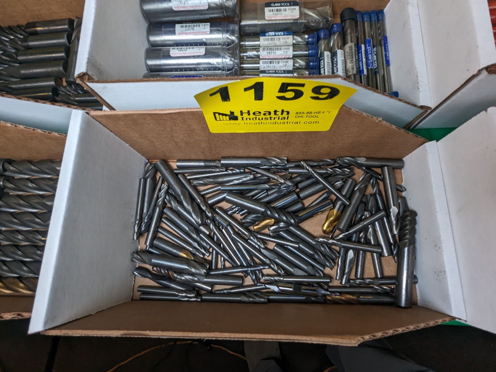 LOT OF ASSORTED SOLID CARBIDE ENDMILLS