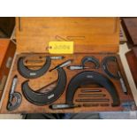 TUBULAR MICROMETER CO 0-6" MICROMETER SET