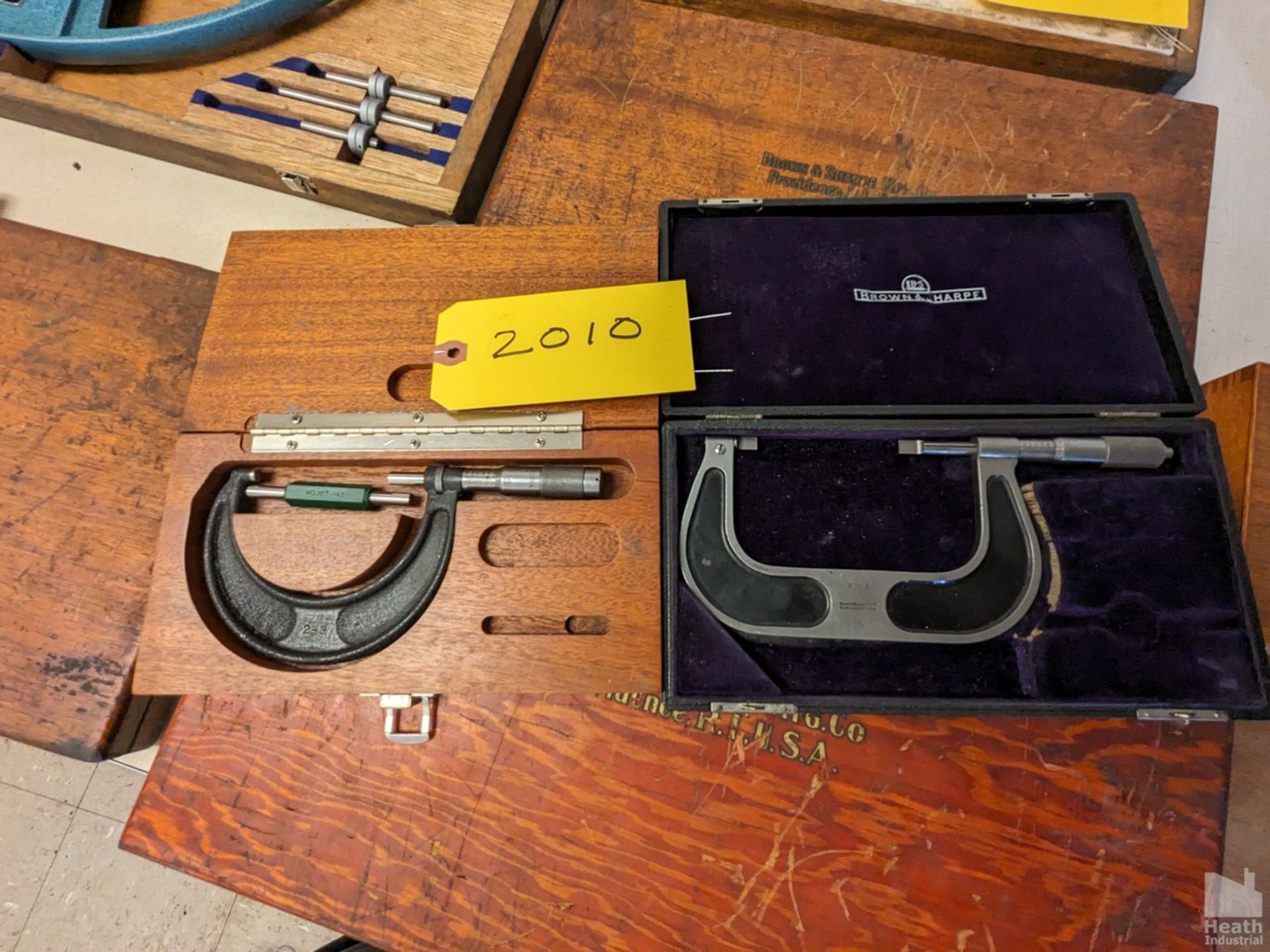 (2) ASSORTED MICROMETERS
