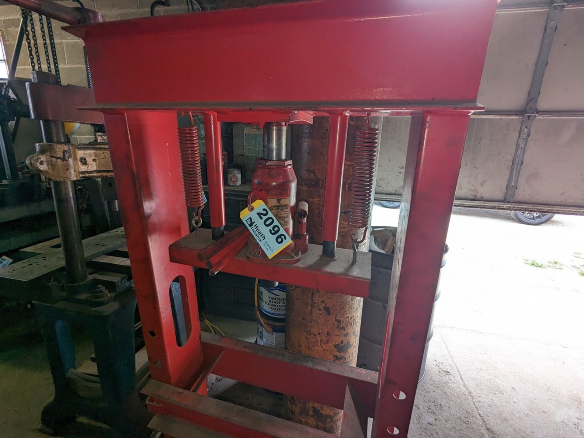 AMROX 20 TON H-FRAME HYDRAULIC PRESS - Image 2 of 2