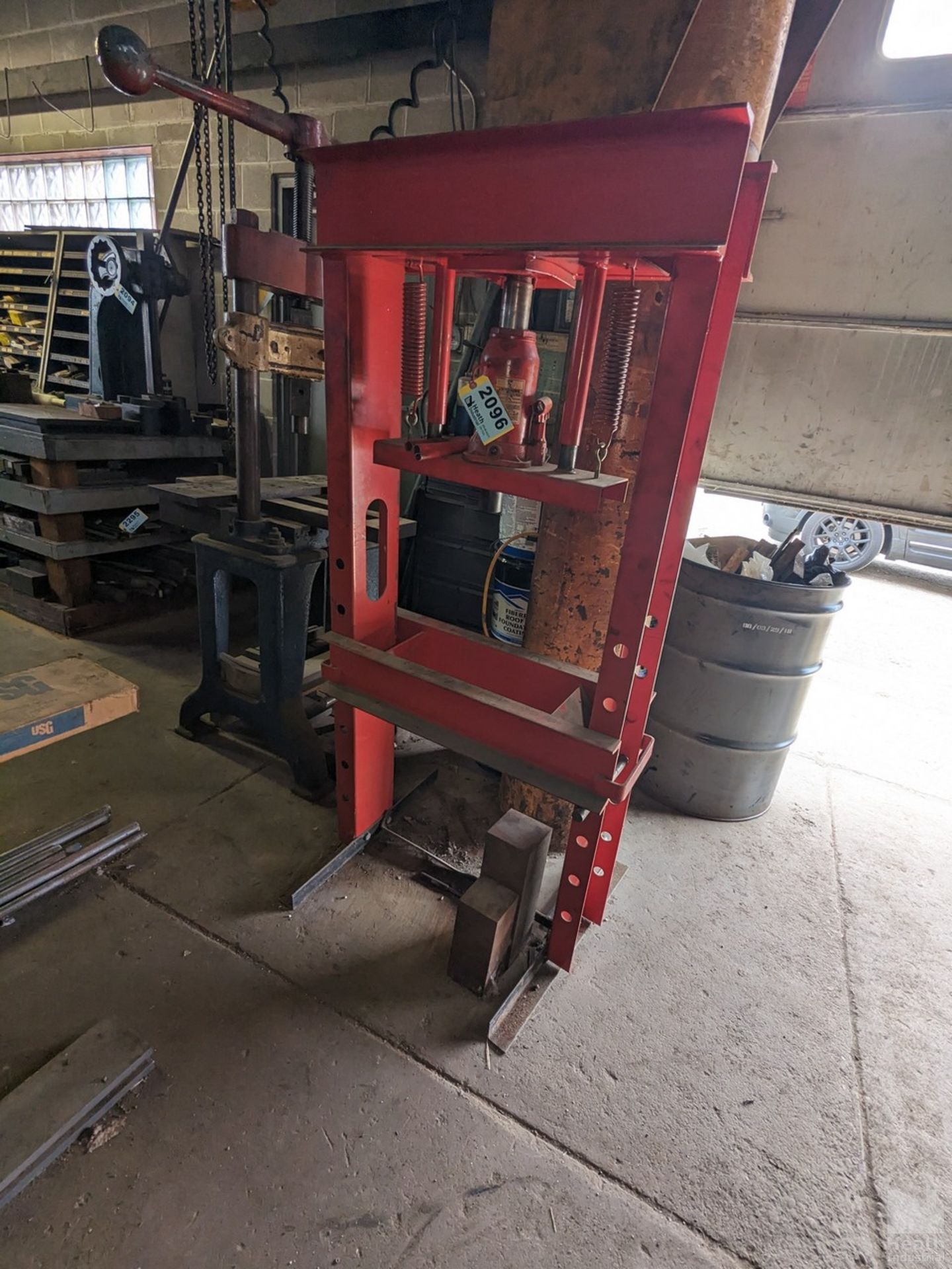 AMROX 20 TON H-FRAME HYDRAULIC PRESS