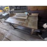 STEEL WORKBENCH 52" X 24" X 32"