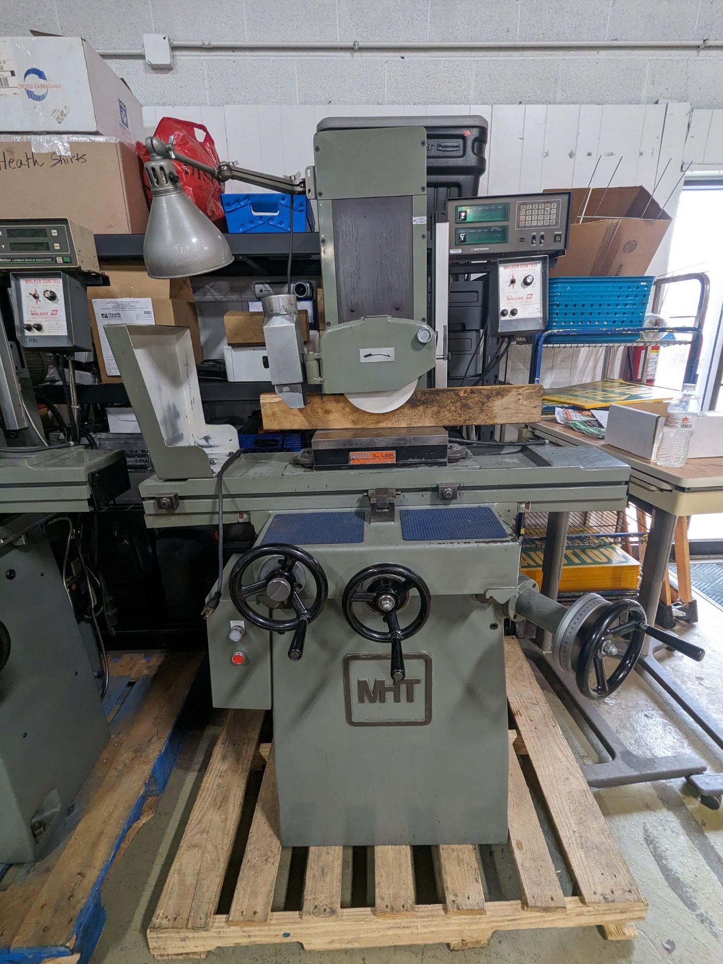 MITSUI 6" X12" MODEL MSG-200MH SURFACE GRINDER, S/N 88026532, WITH WALKER LBP ELECTRO MAGNETIC