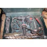 METABO KHE 3250 ROTARY HAMMER DRILL WITH CASE & BITS
