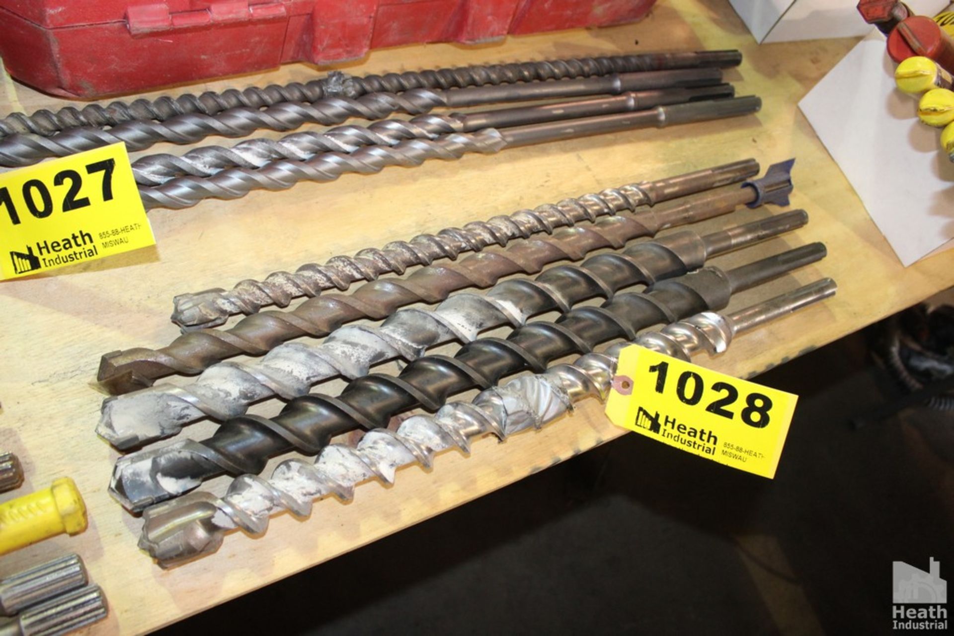 (5) SDS CONCRETE DRILL BITS