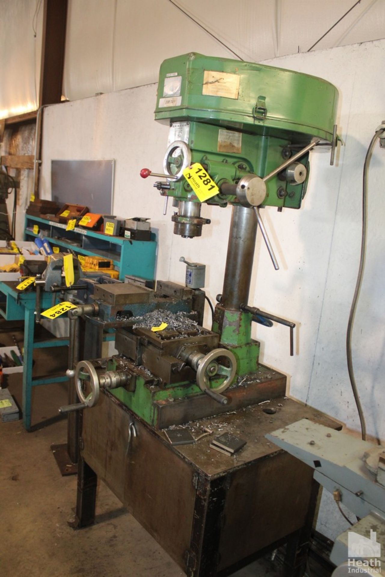 JET MODEL JET - 16 BENCHTOP MILL / DRILL MACHINE S/N: 43194 (1994), 2 HP / 1 PHASE