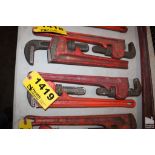 (2) PITTSBURG 18" PIPE WRENCHES