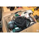 MASTERFORCE 20 VOLT CORDLESS BAND SAW AND DRILL DRIVER WITH ONE BATTERY AND CHARGER