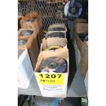 LARGE QTY 4-1/2" GRINDING WHEELS IN FIVE BOXES