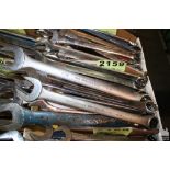 (12) LARGE MACHINE WRENCHES