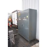 STRONG HOLD TWO DOOR CABINET 60" X 24" X 78"