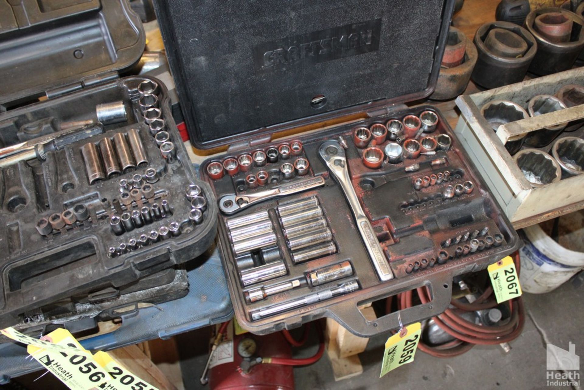(2) CRAFTSMAN SOCKET AND WRENCH SETS