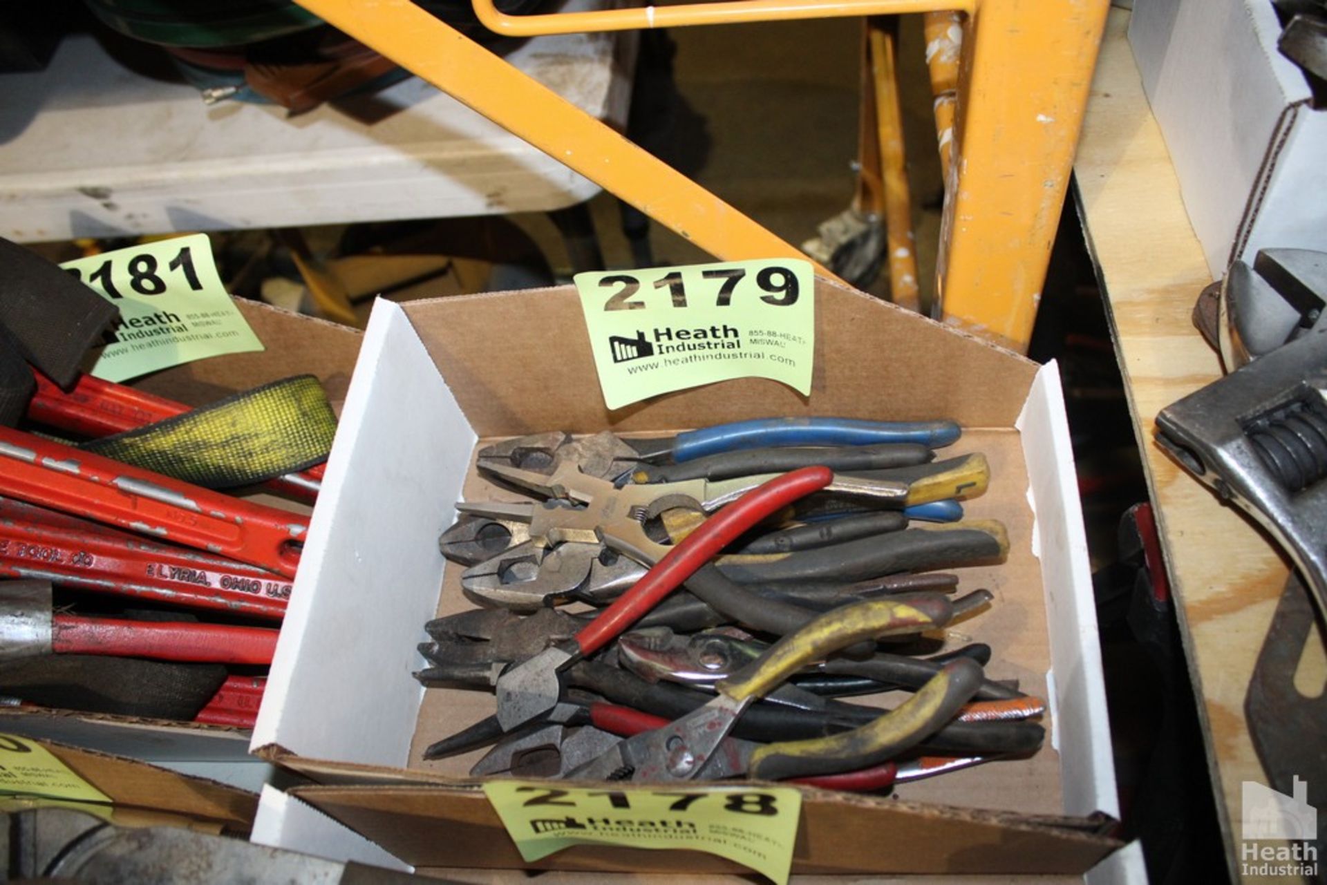 PLIERS, SIDE CUTTER AND NEEDLE NOSE PLIERS