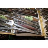 (12) LARGE MACHINE WRENCHES