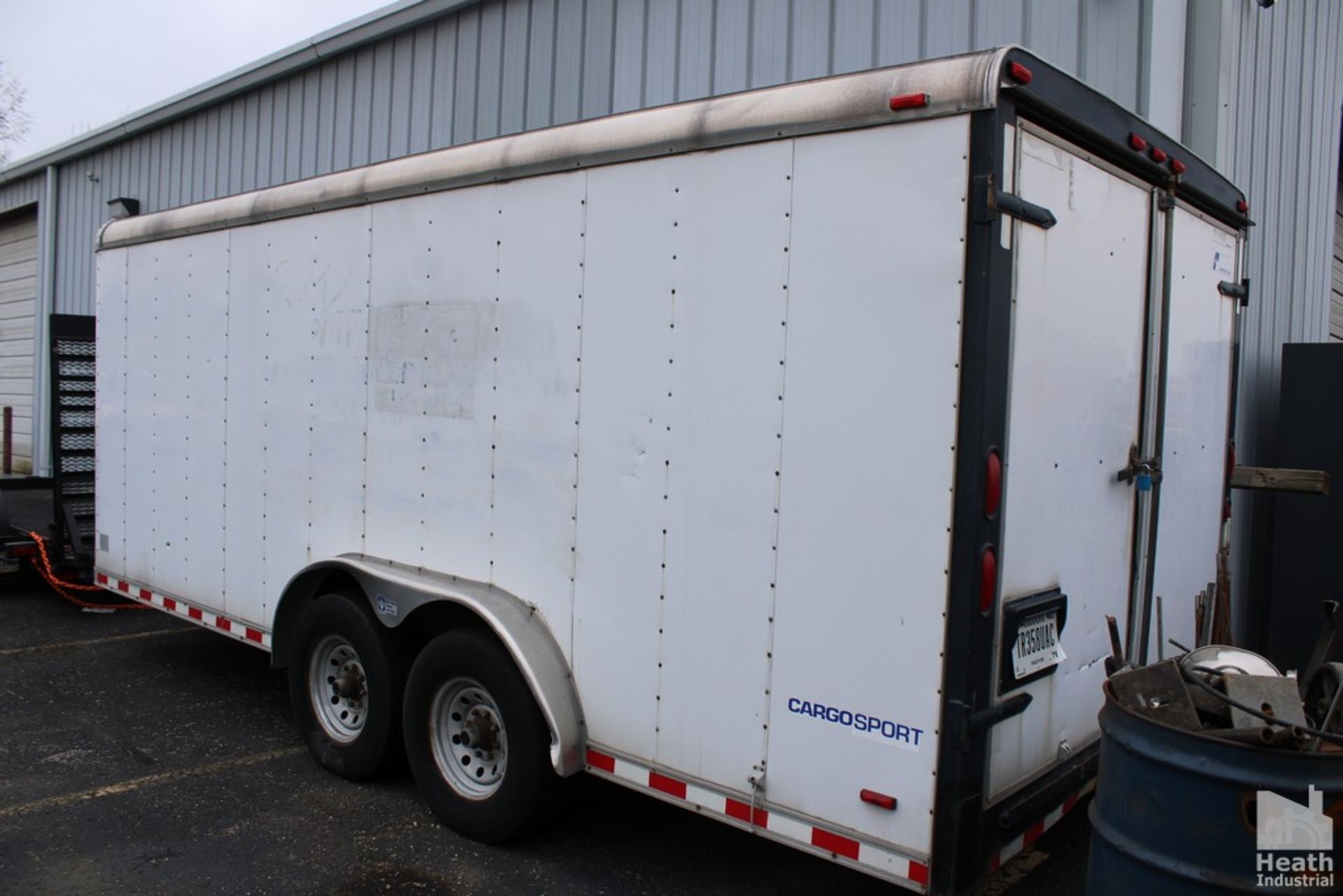 PACE "CARGO SPORT" 18' TANDEM AXLE ENCLOSED CARGO TRAILER - Image 2 of 3