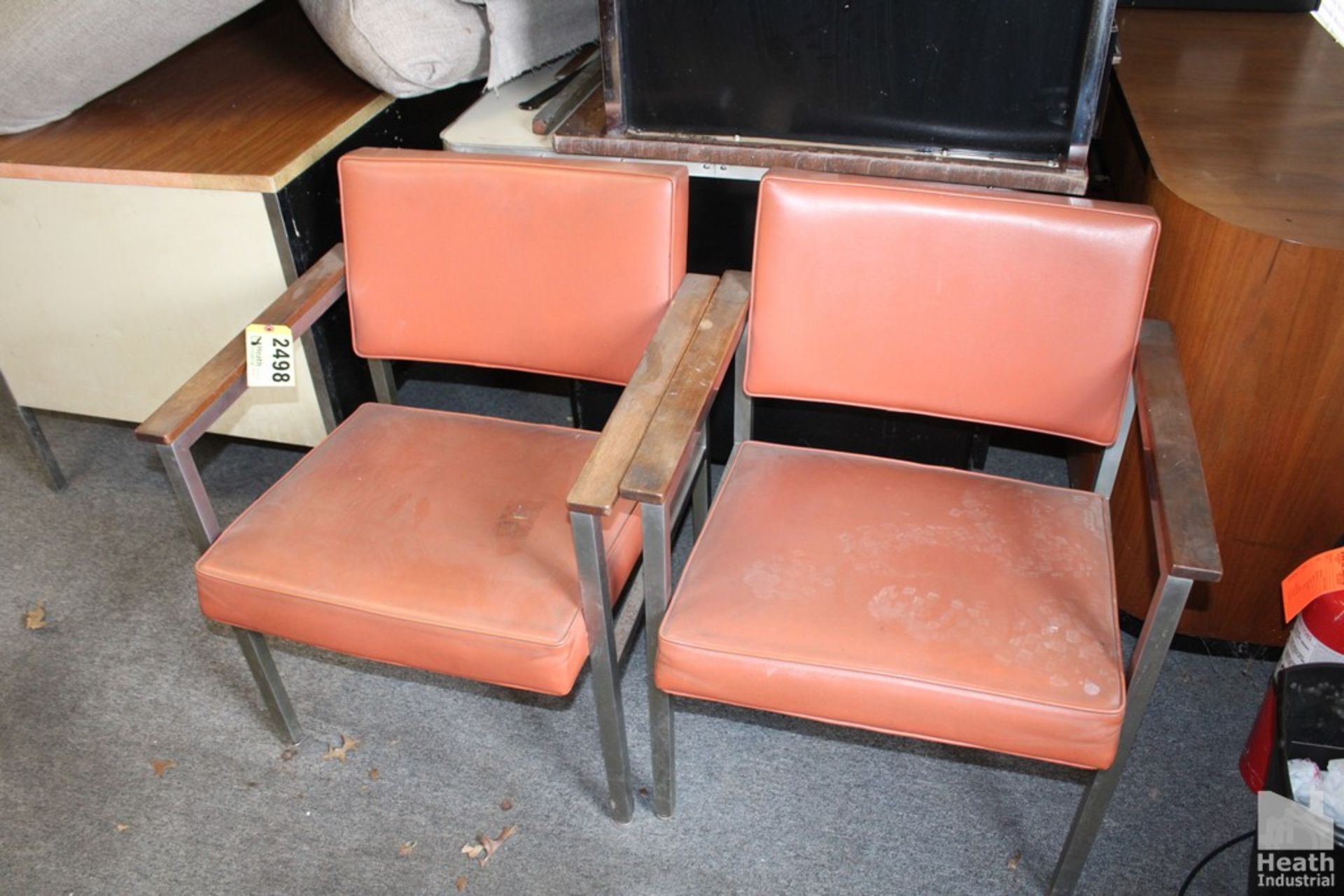 (2) VINTAGE CHAIRS