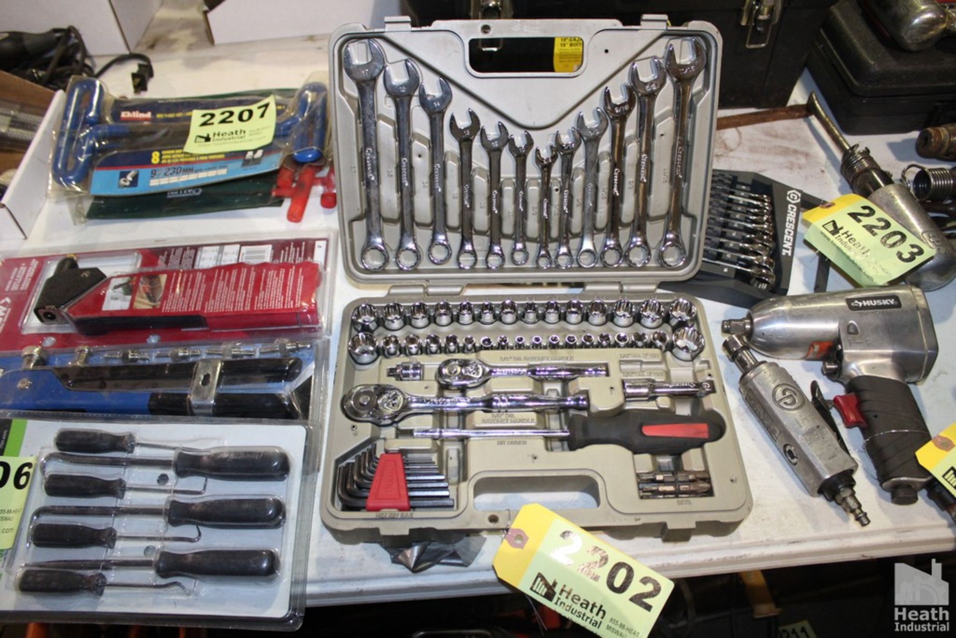 CRESCENT SOCKET AND WRENCH SET