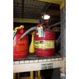 (4) SAFETY FUEL CANS