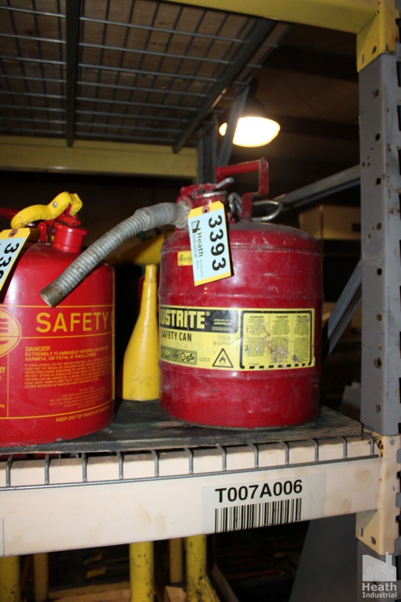 (4) SAFETY FUEL CANS