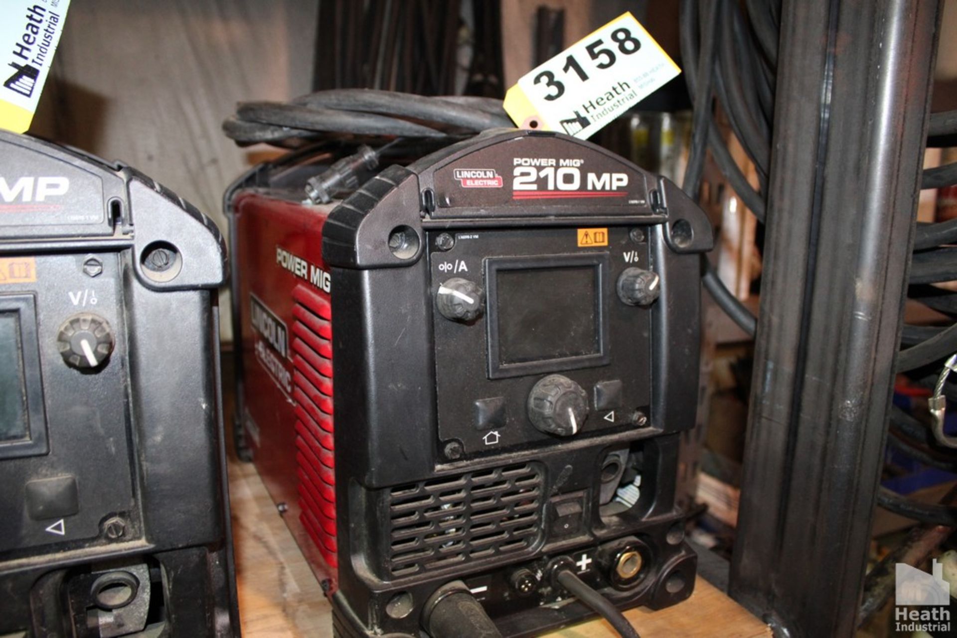 LINCOLN ELECTRIC POWER MIG 210 MP WIRE FEED WELDER