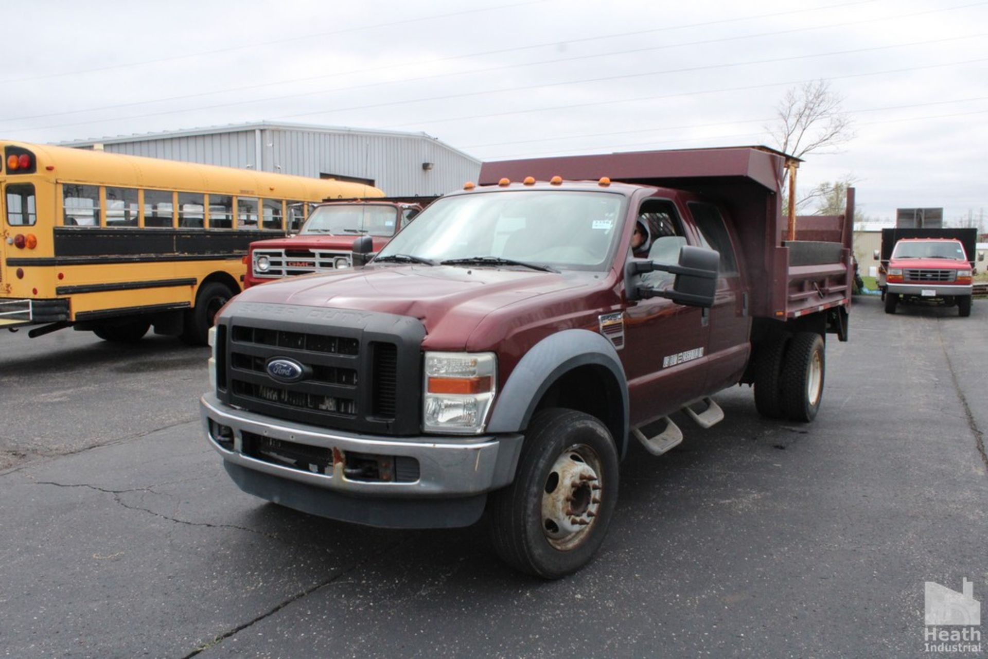 FORD F450 XL SERIES SUPER DUTY 4 DOOR CREW CAB | 10' DUMP BODY WITH DROP SIDES | DIESEL | VIN: