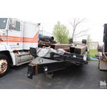 HURLEY 20' TANDEM AXLE EQUIPMENT TRAILER, 5' BEAVER TAIL || DROP DOWN HEAVY DUTY RAMPS | VIN