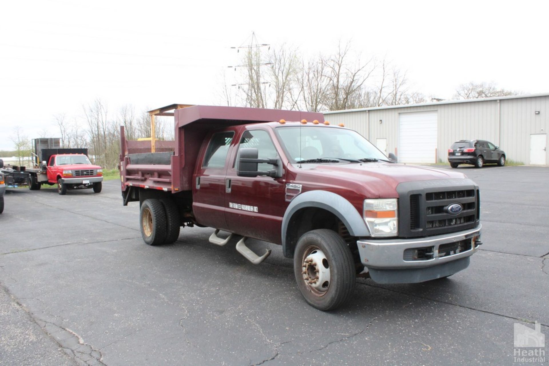 FORD F450 XL SERIES SUPER DUTY 4 DOOR CREW CAB | 10' DUMP BODY WITH DROP SIDES | DIESEL | VIN: - Image 2 of 7
