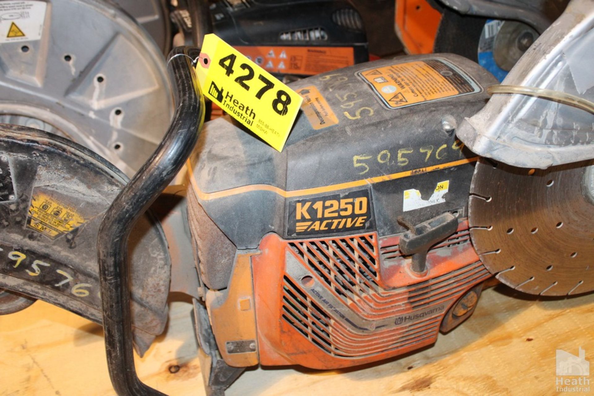 PARTNER MODEL K1250 14" CONCRETE SAW - Image 2 of 3