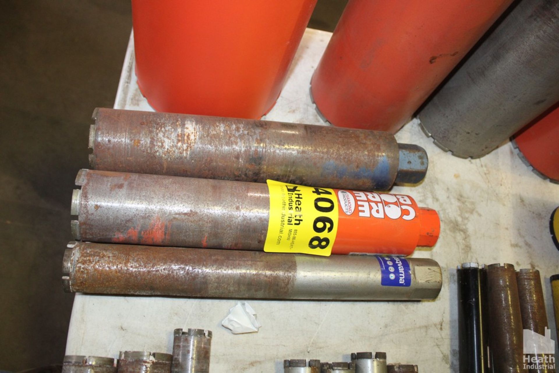 (3) DIAMOND CORE DRILL BIT 2" AND 3"