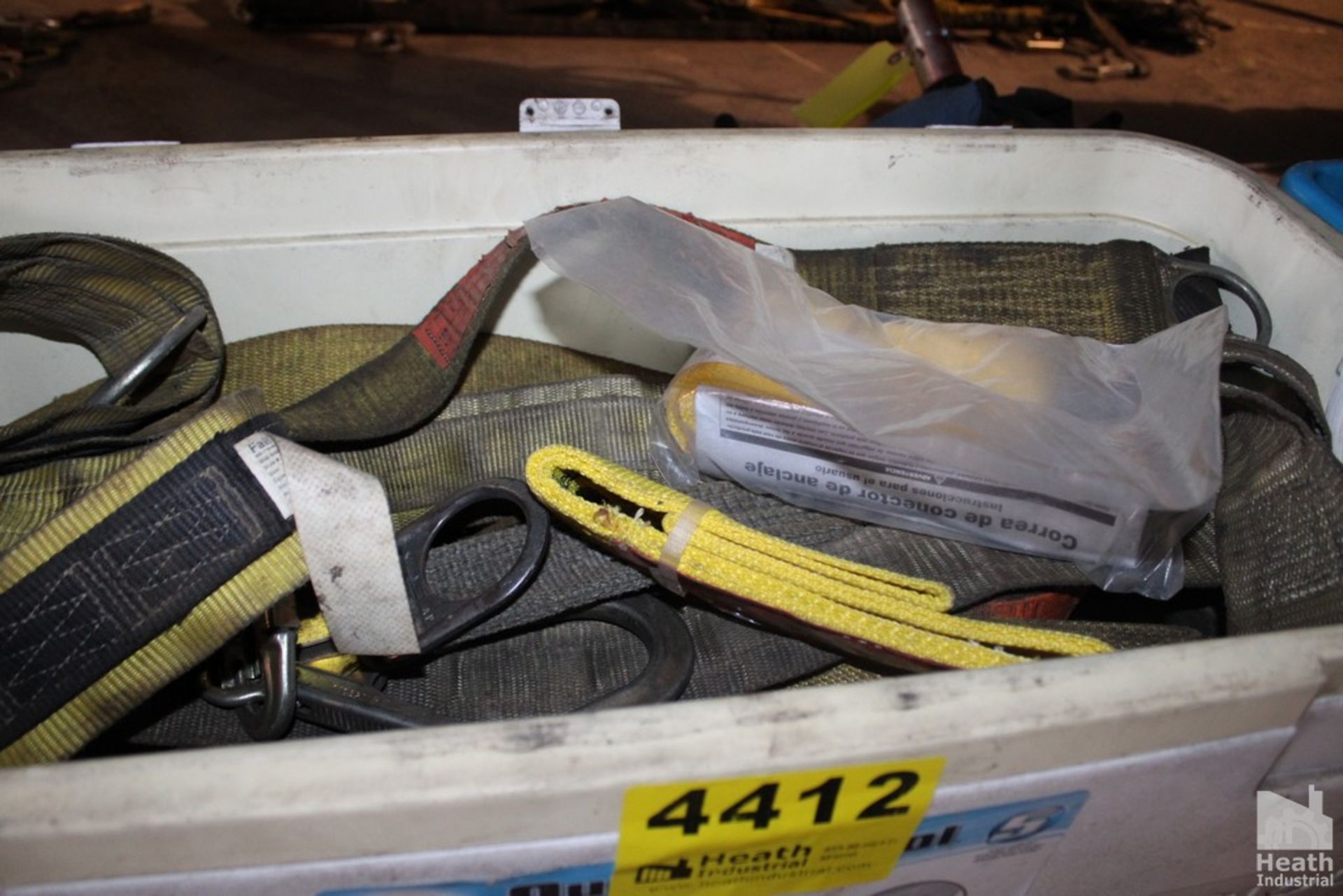 LARGE QTY SAFETY BELTS AND MISC. - Image 2 of 2