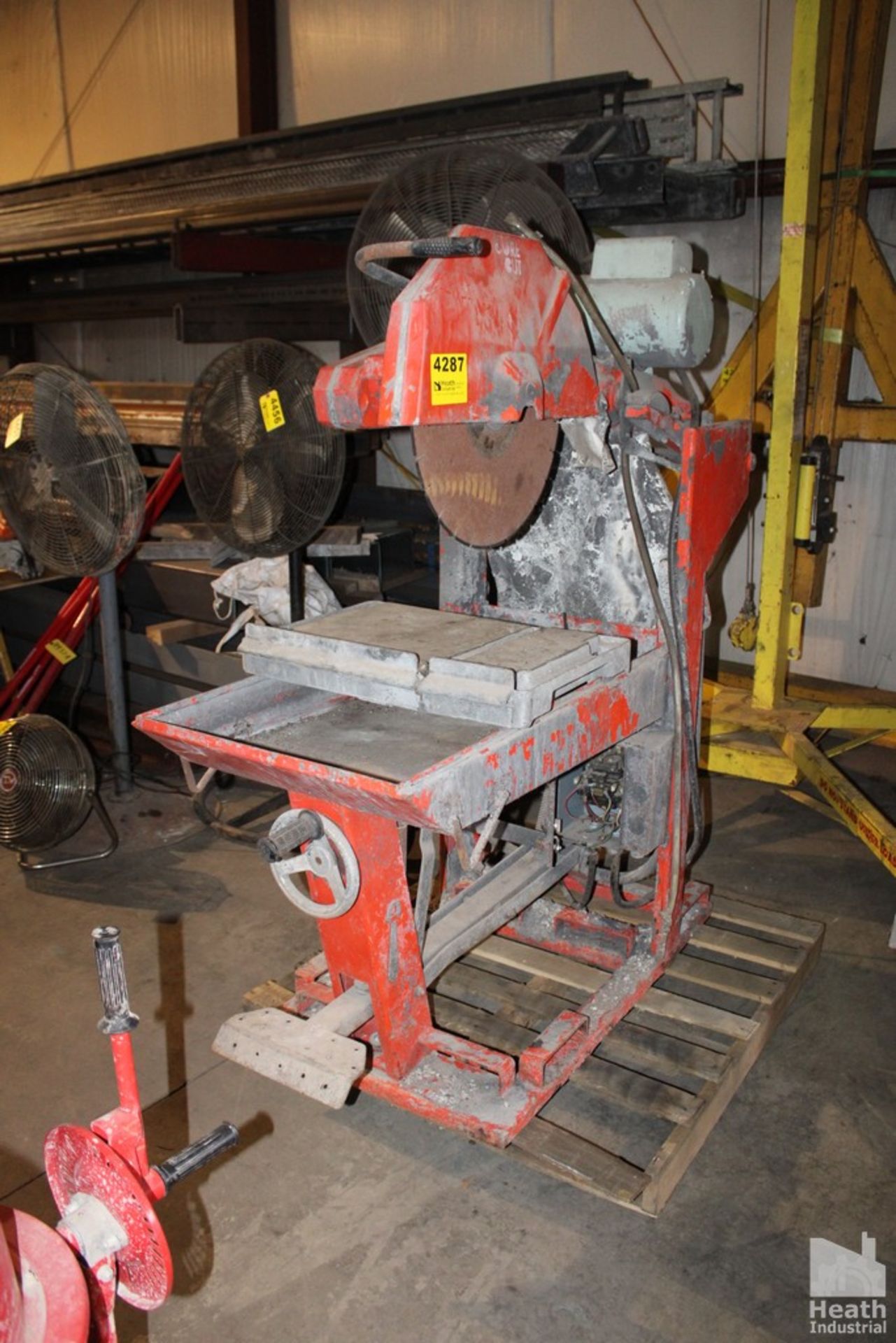 20" MODEL 5000 ELECTRIC BRICK & BLOCK SAW