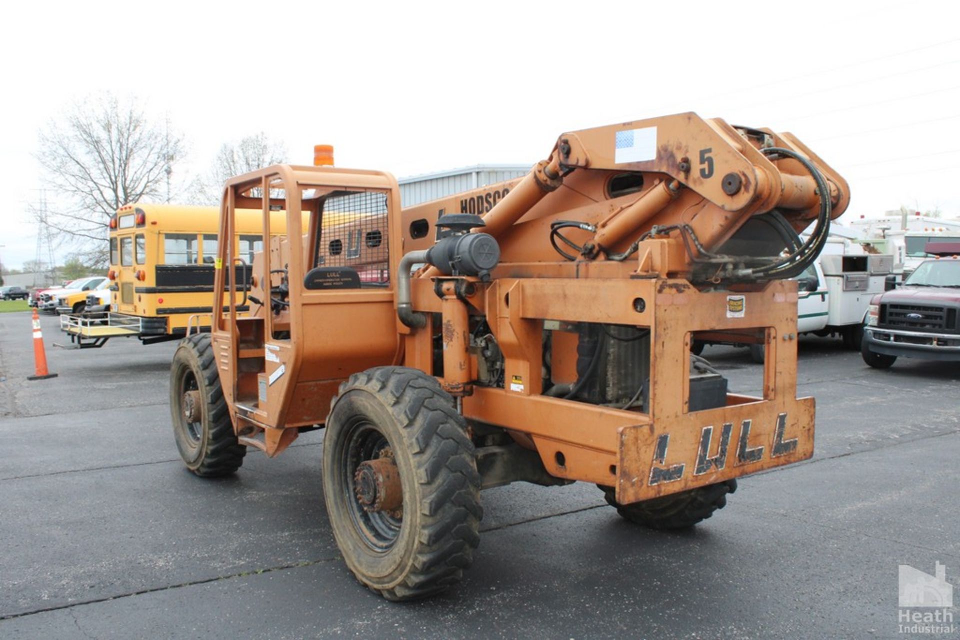 LULL "HIGHLANDER" MODEL 6443-37 6,000 LB TELEHANDLER, 36' REACH, FOAM FILLED TIRES, JOHN DEERE - Image 5 of 9