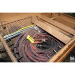 LARGE QTY AIR HOSE IN JOB BOX (JOB BOX NOT INCLUDED)