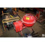 CENTRAL MACHINERY MINI CEMENT MIXER 1.25 CU. FT. CAPACITY