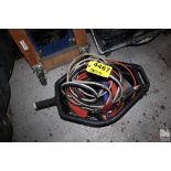 JUMPER CABLES, EXTENSION CORD AND OIL DRAIN PAN