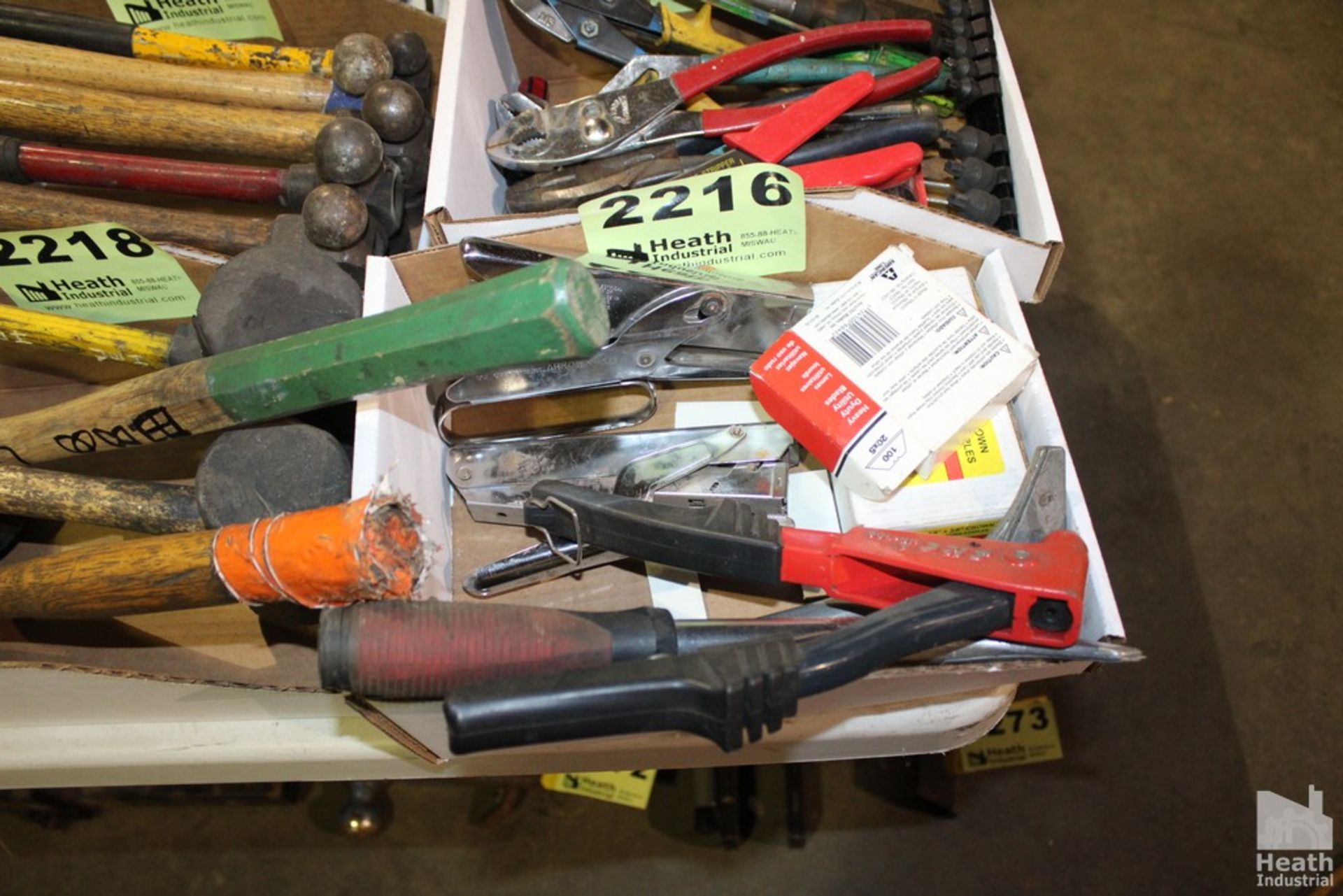 STAPLE GUNS,STAPLES, POP RIVETER AND SCRAPERS