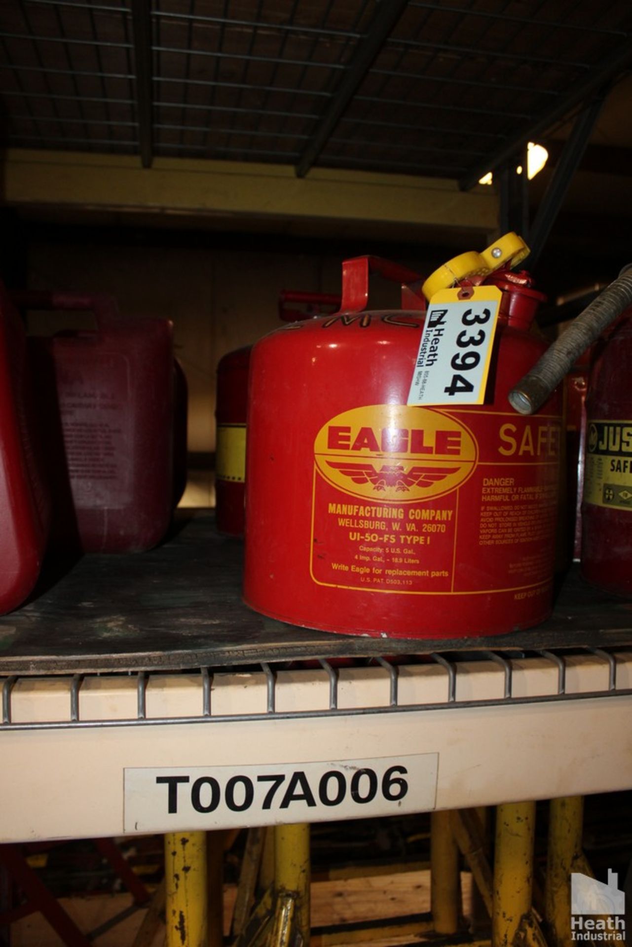 (3) SAFETY FUEL CANS