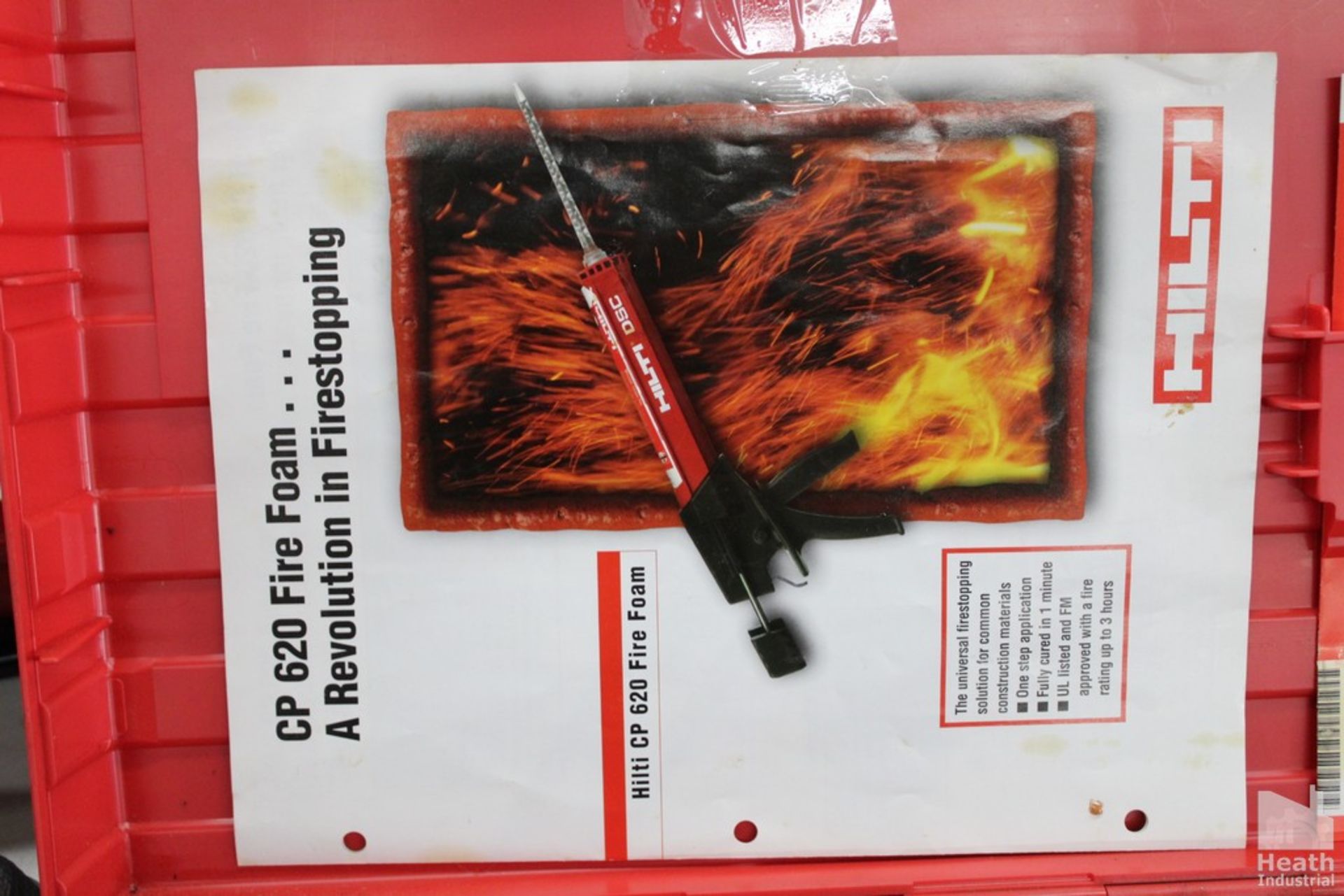 HILTI DSC FIRESTOP AND FIRE PROTECTION DISPENSER, WITH CASE - Image 2 of 3