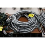 (13) ASSORTED SHORT STRANDS OF METAL CLAD CABLE