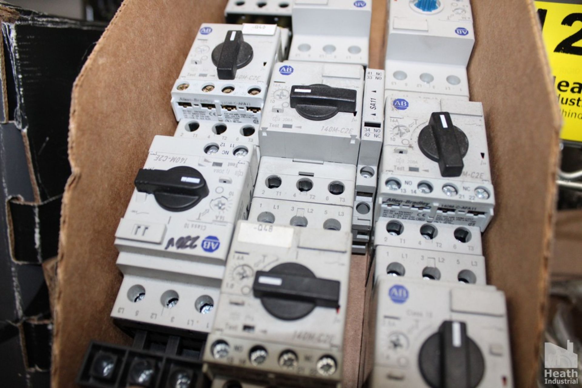 (2) BOXES OF ALLEN-BRADLEY 140M-C2E-C10 MOTOR PROTECTOR/CIRCUIT BREAKERS - Image 2 of 2