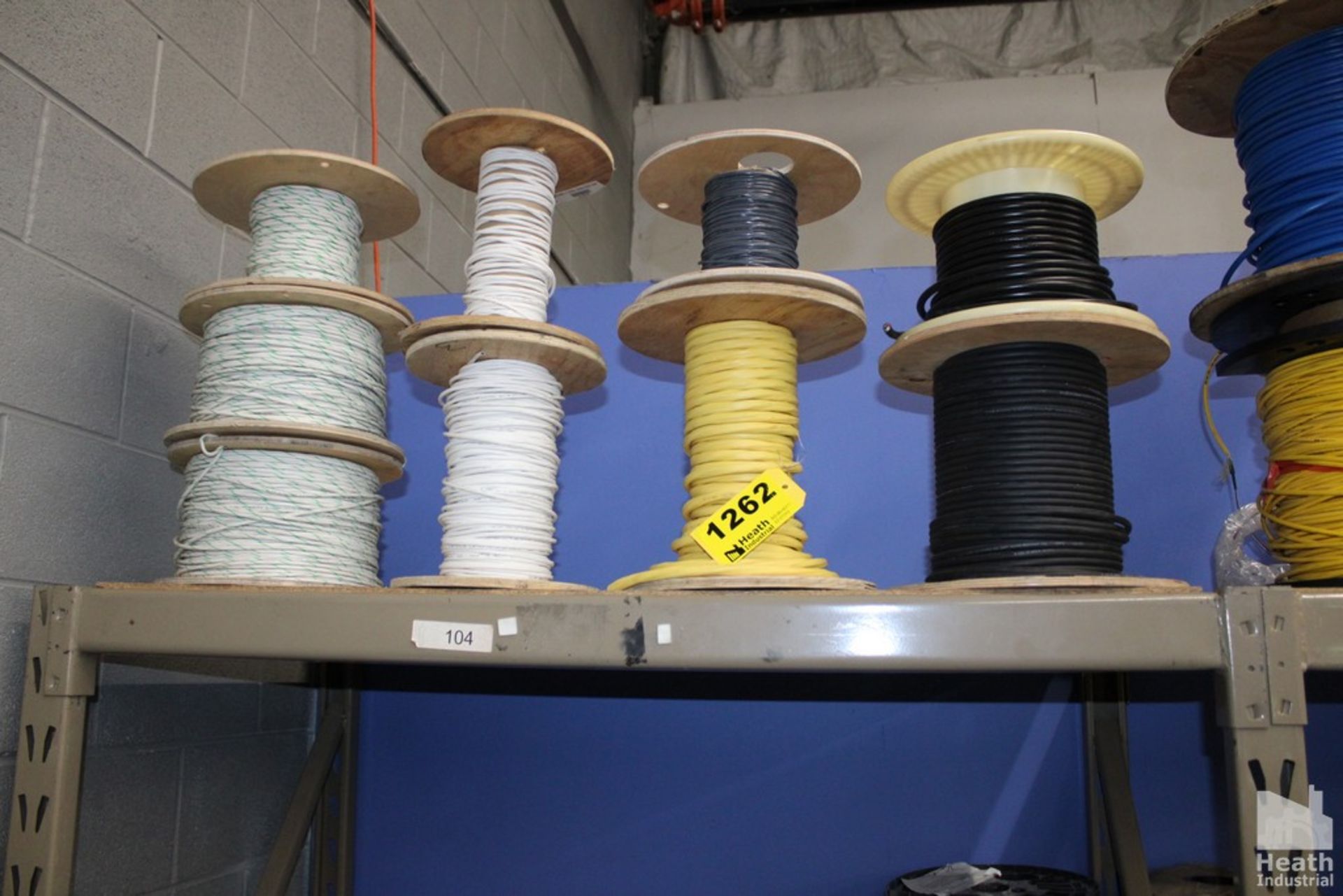 (9) SPOOLS OF ASSORTED WIRE