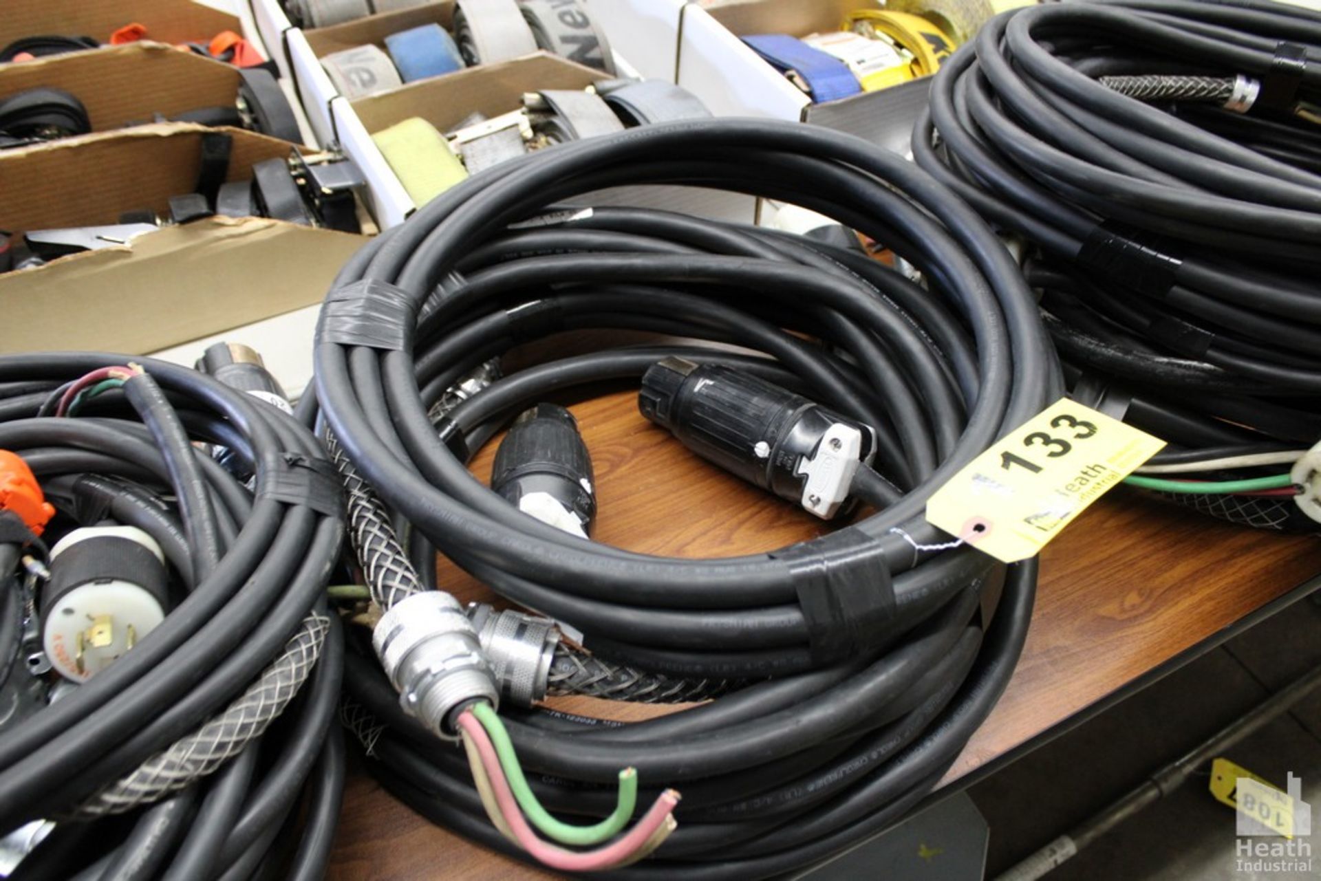 (4) HEAVY DUTY POWER CABLES