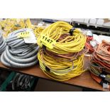 (5) ASSORTED ELECTRICAL EXTENSION CORDS