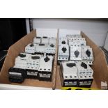 (2) BOXES OF ALLEN-BRADLEY 140M-C2E-C10 MOTOR PROTECTOR/CIRCUIT BREAKERS