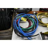 LARGE QUANTITY OF ELECTRICAL CABLES WITH LUGS